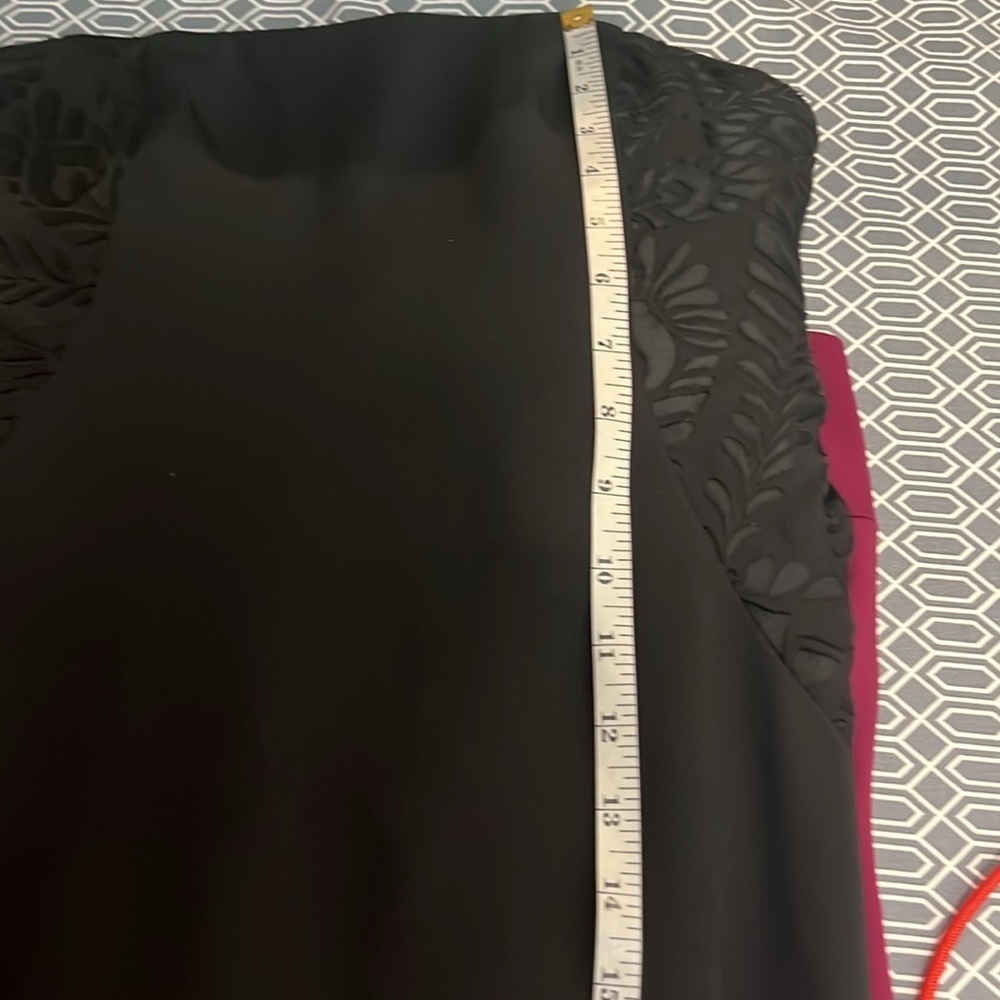 Marchesa Notte, Silk Dress,Black,Ruffle Embellishment,Strapless,Stunning,Size 2 - Picture 8 of 10